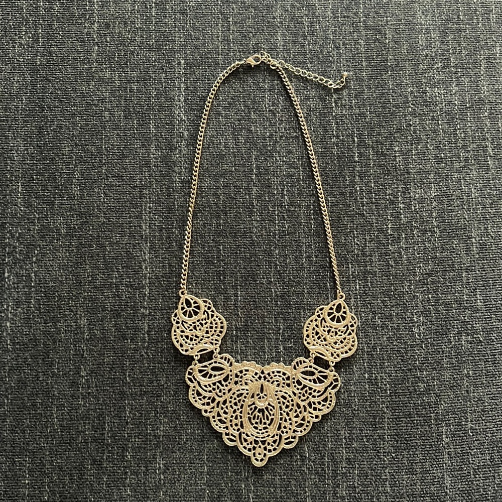 Statement vintage necklace